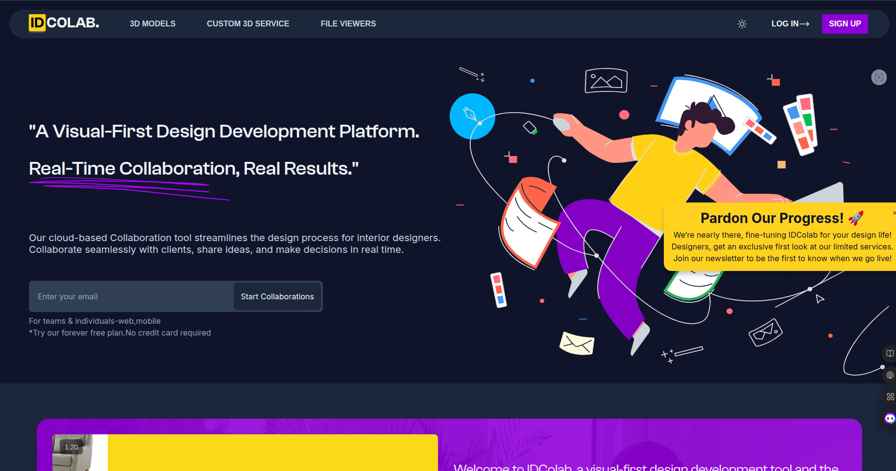 IDCOLAB - 3D Furniture Visualisation Platform